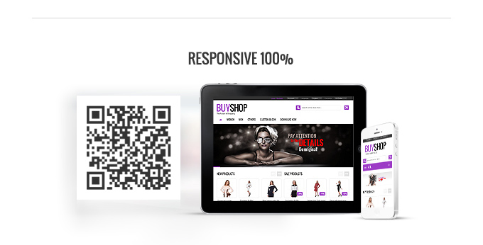 Image showing that Buyshop Prestashop web theme is responsive