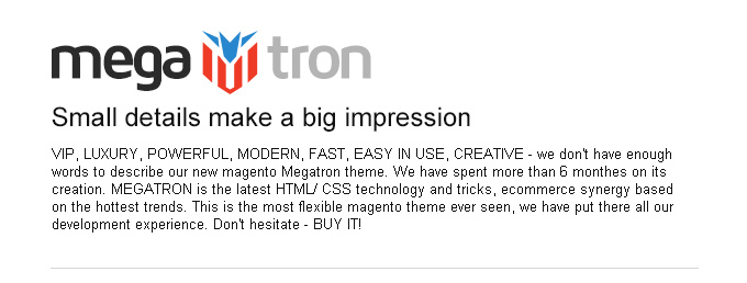 Megatron logo