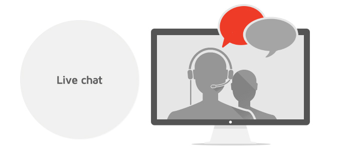 Megatron supports Live chat option